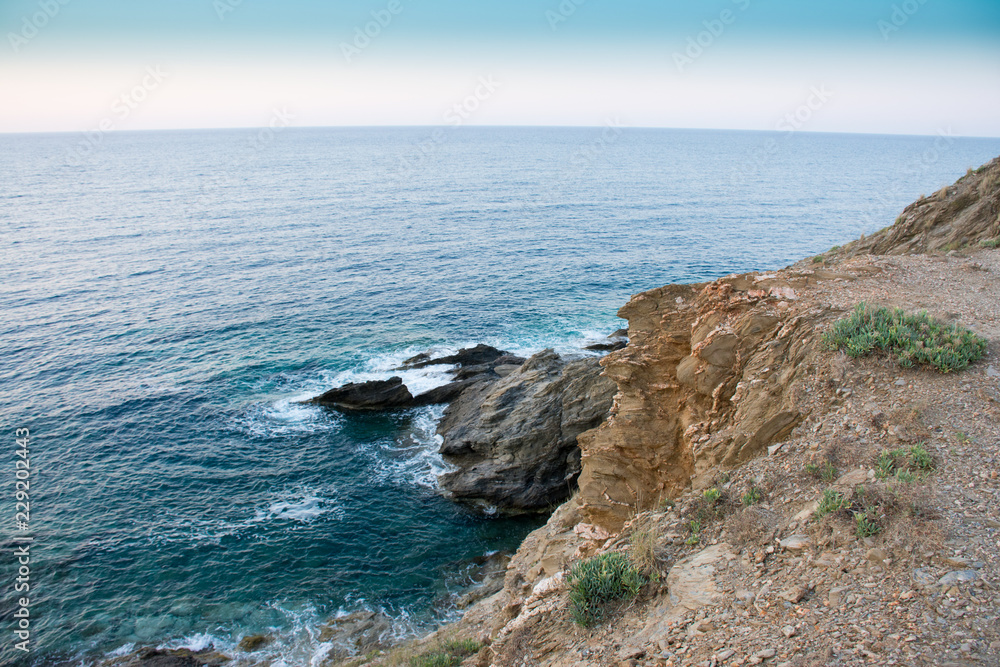 Bay on the North coast of Crete Bay on the North coast of Crete