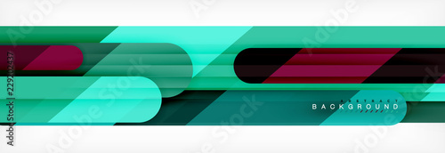 Abstract colorful lines, modern geometric background design