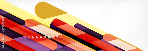Abstract colorful lines, modern geometric background design