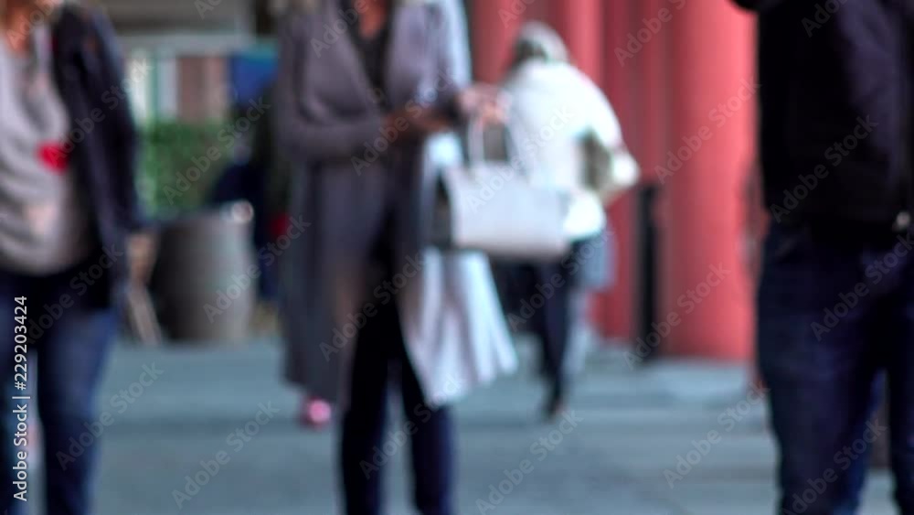 People shopping in Liverpool, Albert Dock area. October 2018 People shopping in Liverpool, Albert Dock area. October 2018