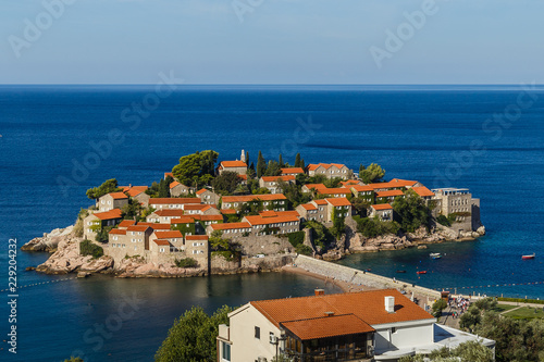 St. Stephen's Island in Montenegro