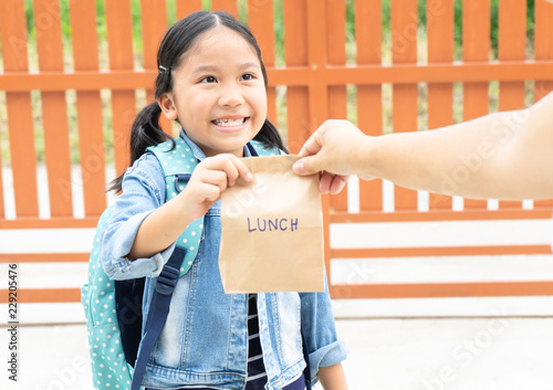 Giving lunch box