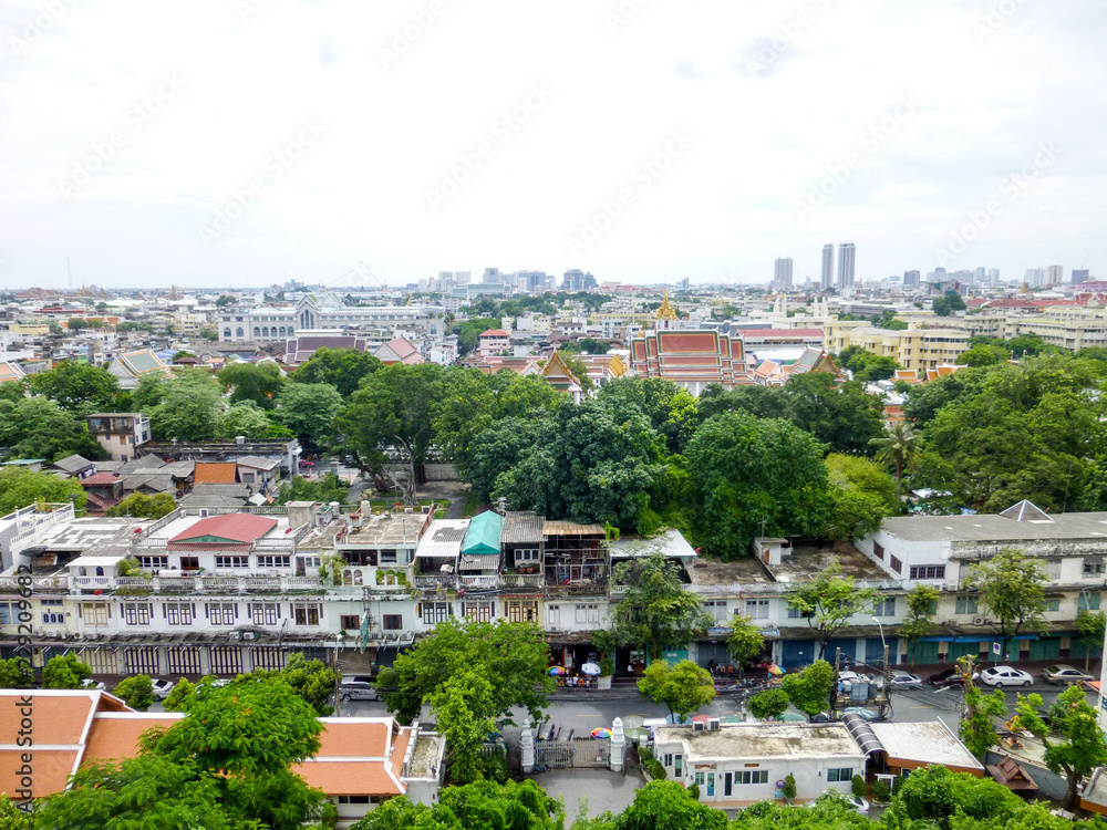 view of the city