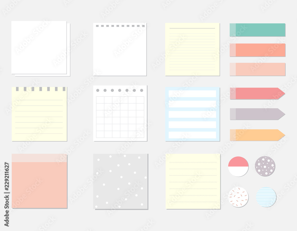 design elements for notebook, diary, stickers and other template.vector,illustration. design elements for notebook, diary, stickers and other template.vector,illustration.