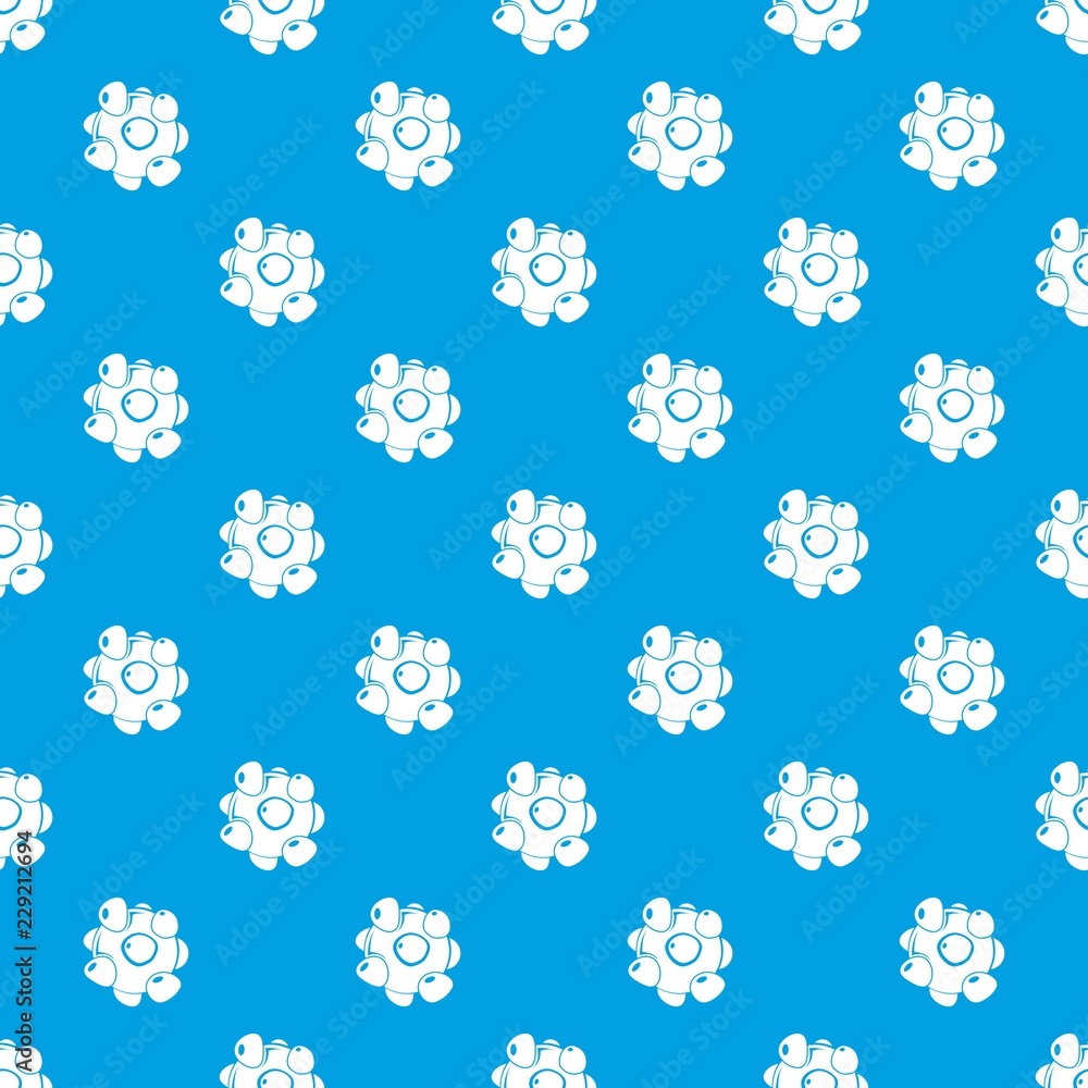 Coronavirus pattern vector seamless blue repeat for any use Coronavirus pattern vector seamless blue repeat for any use
