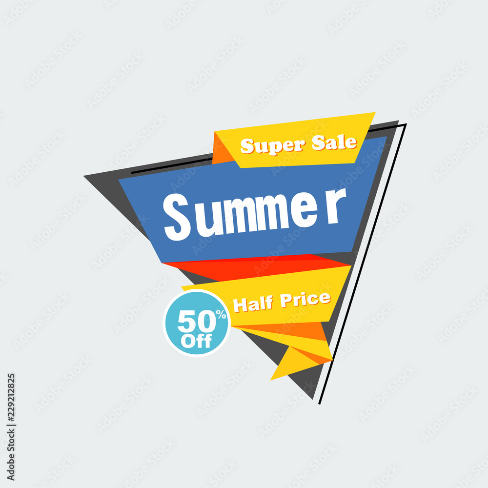 Collection of Sale Discount Banners, Popup, Labels, Ribbon, Tags, Emblems. Flat design full color. EPS 10 Vector Collection of Sale Discount Banners, Popup, Labels, Ribbon, Tags, Emblems. Flat design full color. EPS 10 Vector