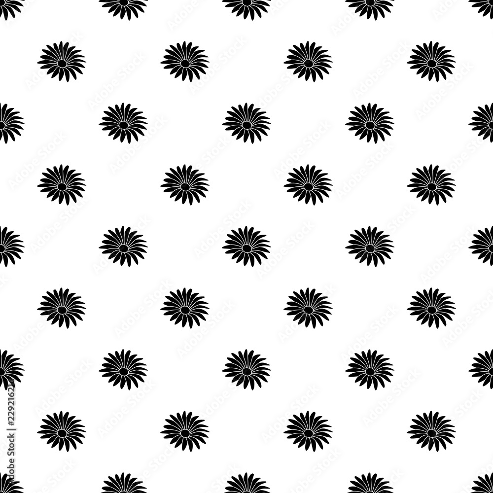 Gerber flower pattern vector seamless repeating for any web design Gerber flower pattern vector seamless repeating for any web design