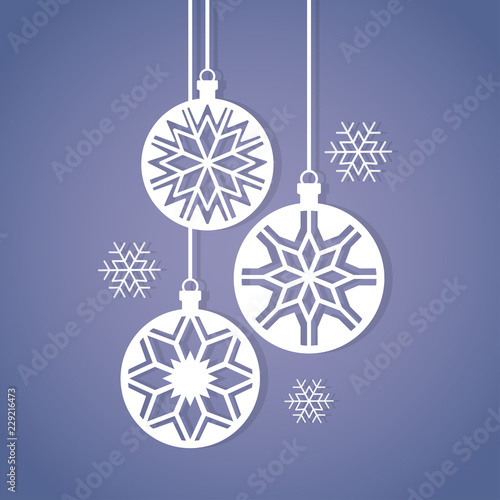 New Year / Christmas ball. Stencil for cutting. Decorating the Christmas tree for laser cutting, plotting cutting, printing. Vector image.