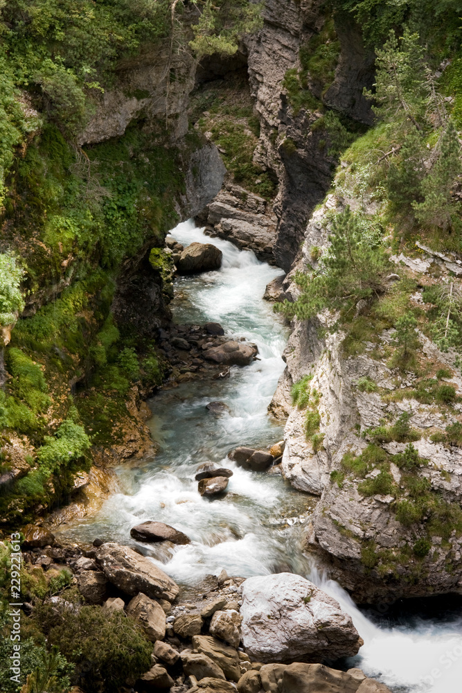 River in a canyon River in a canyon
