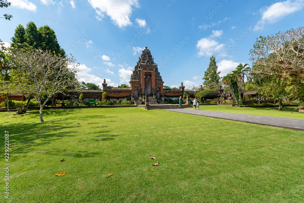 Taman Ayun Temple, a royal temple of Mengwi Empire located in Badung regency one of the places of interest in Bali, Indonesia.