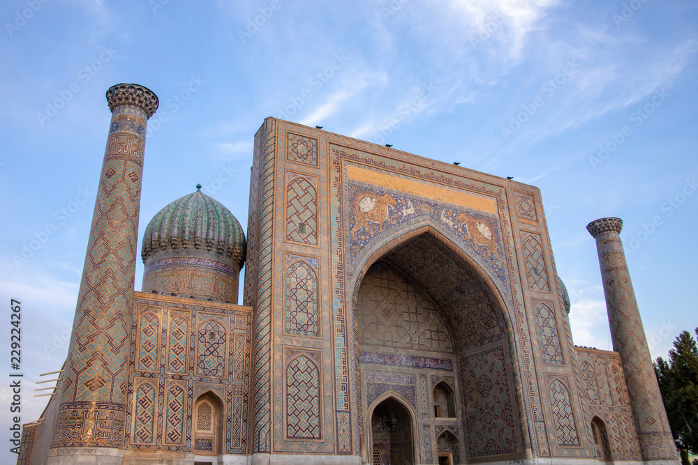 Sherdor Madrasa, Samarkand, Uzbekistan