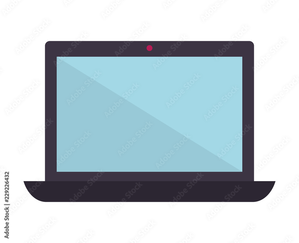 laptop computer isolated icon laptop computer isolated icon