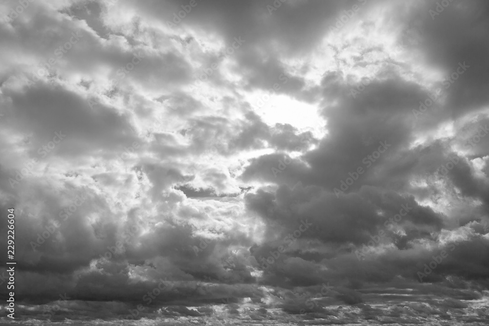 Obraz premium Cloudscape before rain