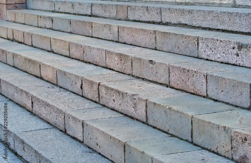 old Granite stairs steps background old Granite stairs steps background