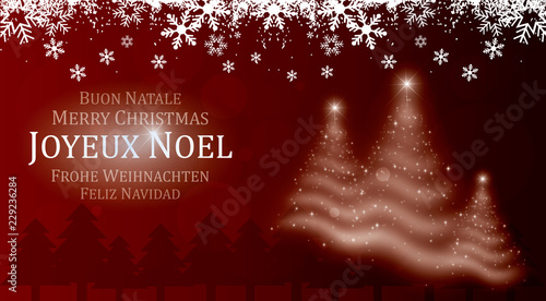 Joyeux noël rouge