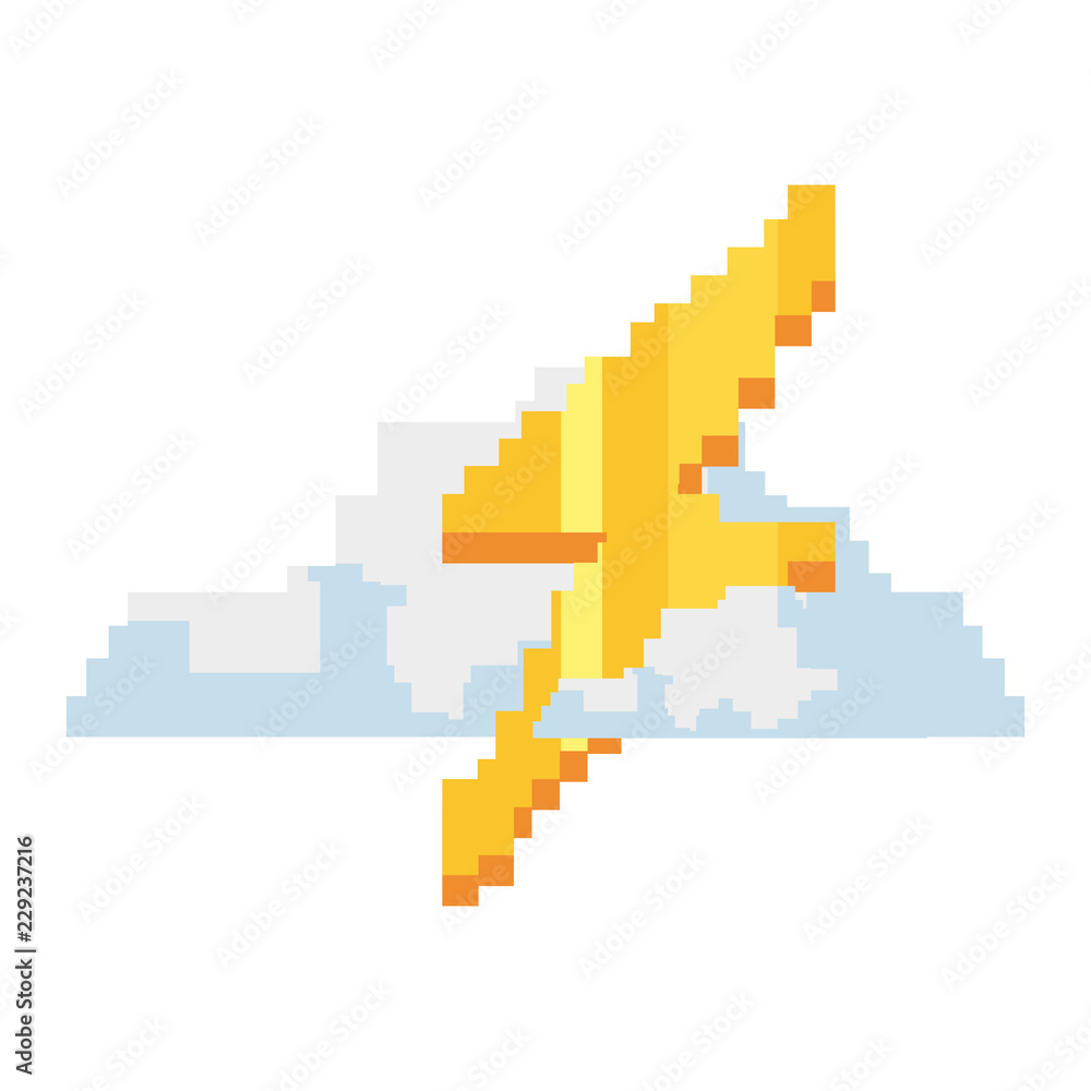Fototapeta premium pixel video game