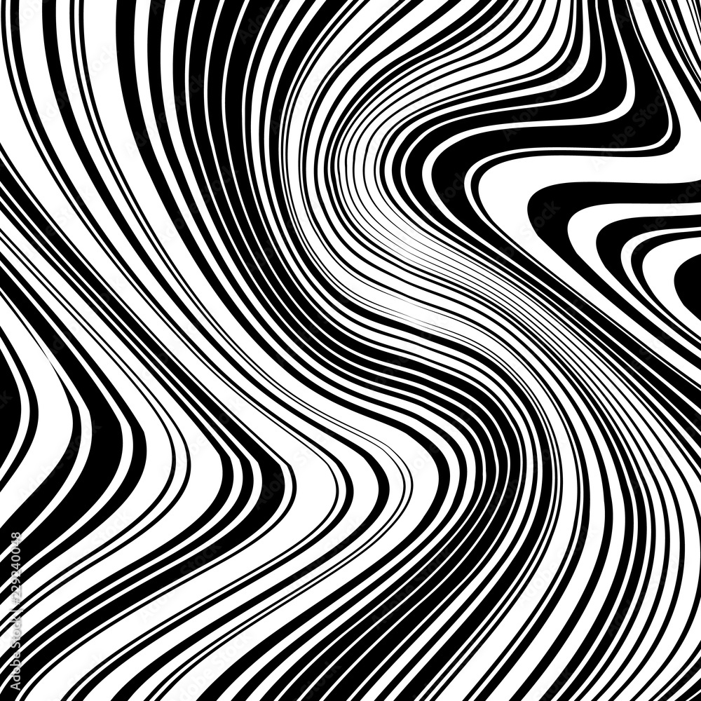 Abstract Vector Background of Waves Abstract Vector Background of Waves