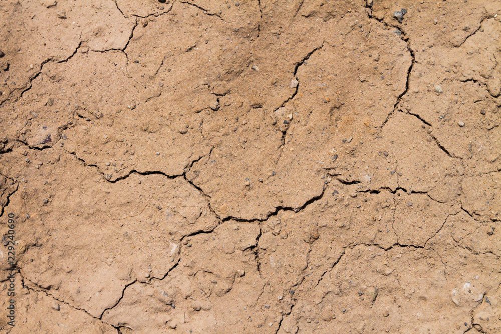 Arid soil with cracks and desert look Heart Background Arid soil with cracks and desert look Heart Background