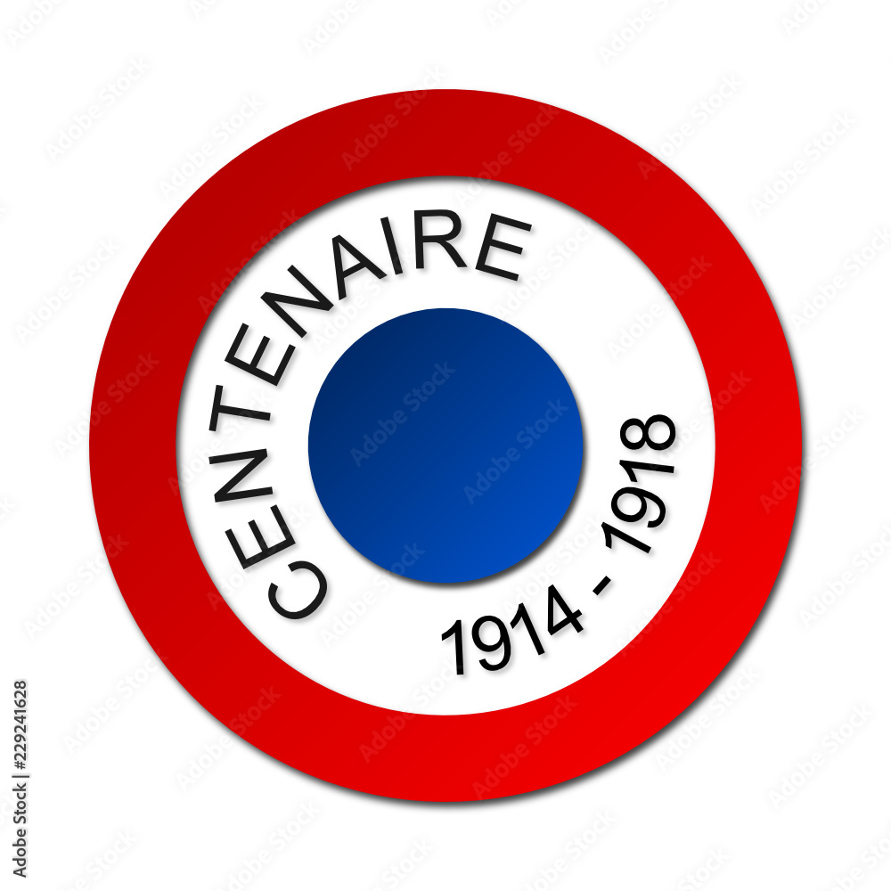 Fototapeta premium 1914-1918 centenaire de la grande guerre