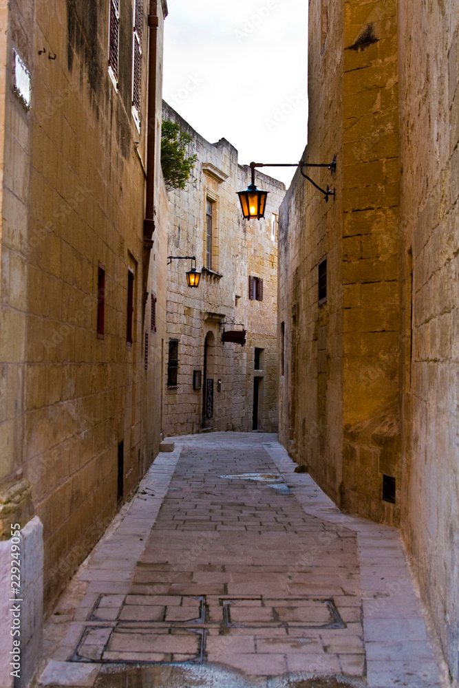 street in mdina