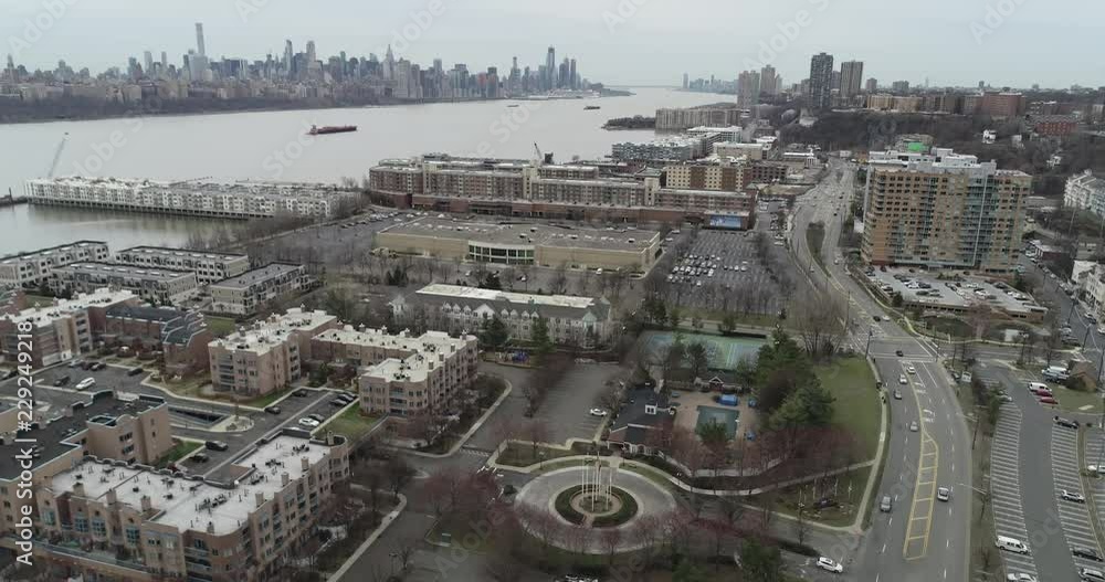 Aerial of Cliffside Park, New Jersey Aerial of Cliffside Park, New Jersey