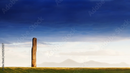 Millenium Stone Megalith Mourne Mountains Northern Ireland