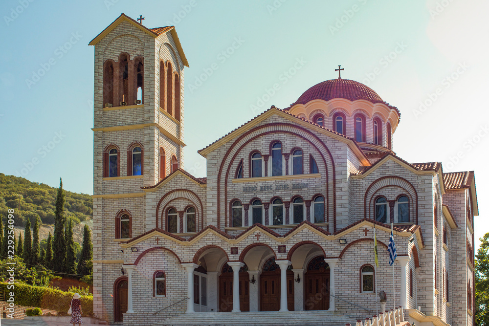 Saint George Church in Aegean Macedonia near Asprovalta, Greece.