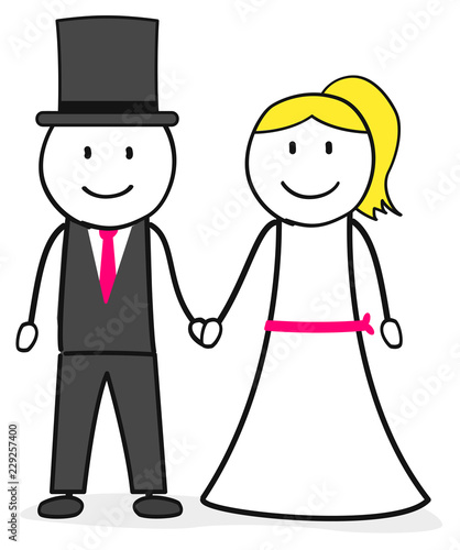 Hochzeit / Paar / Liebe / Bräutigam / Braut / Verliebt / Einladung