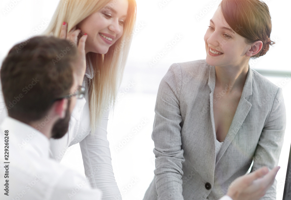 business team discussing work problems business team discussing work problems