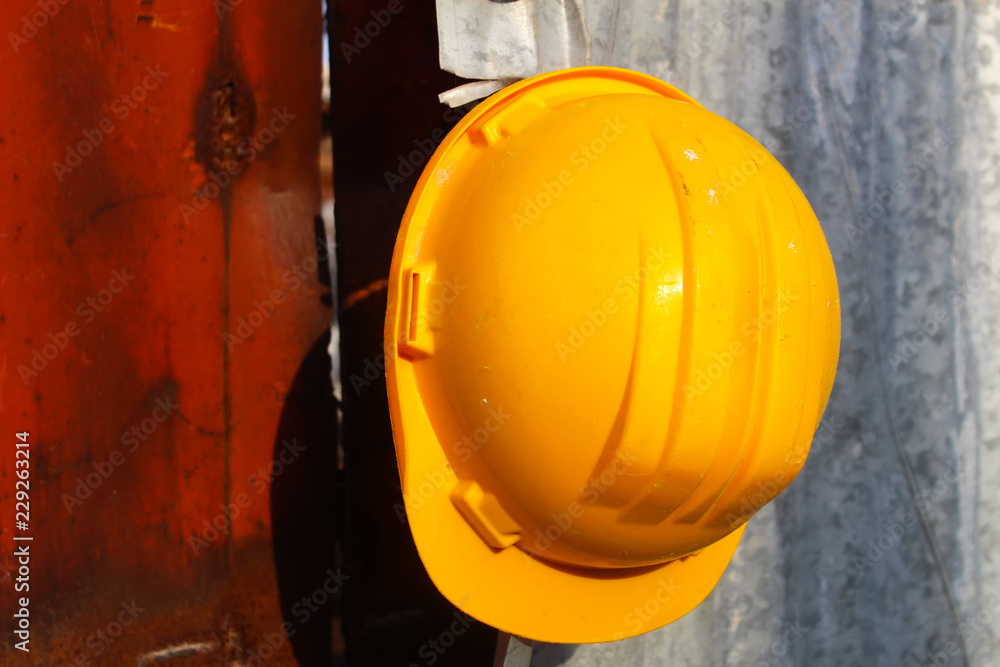 Construction Worker Helmet (Construction Helmet for Builder). Engineer helmet (Engineering Helmet). Metal Construction Site Fencing Construction Worker Helmet (Construction Helmet for Builder). Engineer helmet (Engineering Helmet). Metal Construction Site Fencing