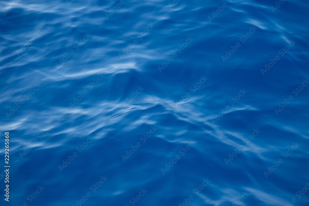 A wallpaper of the ocean 's surface - deep blue sea