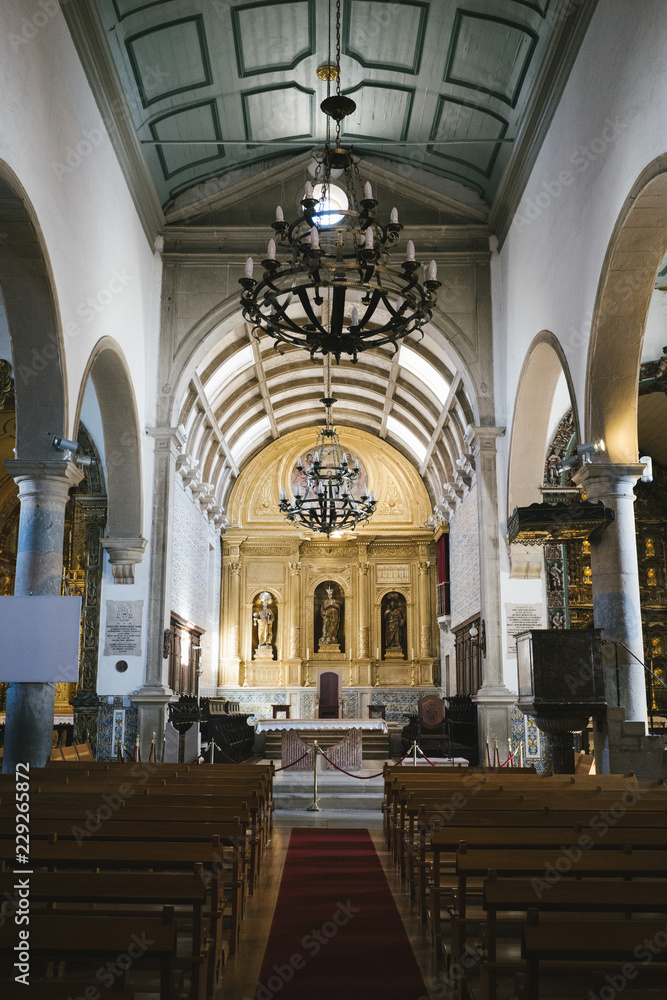 Old Church in Faro Portugal, Europe