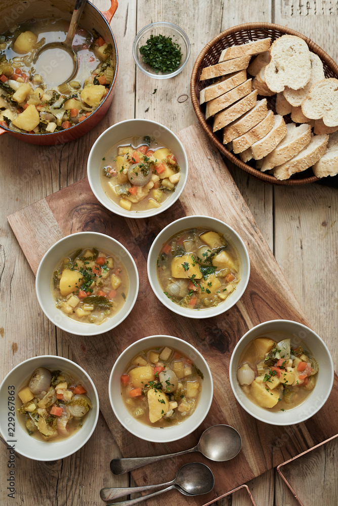 Old school tattie soup. Old school tattie soup.