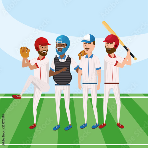 baseball team player competition game