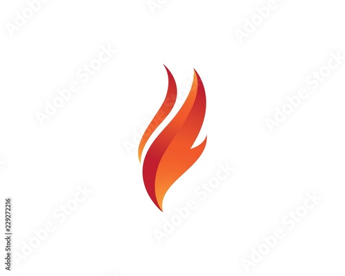 Fire flame Logo Template