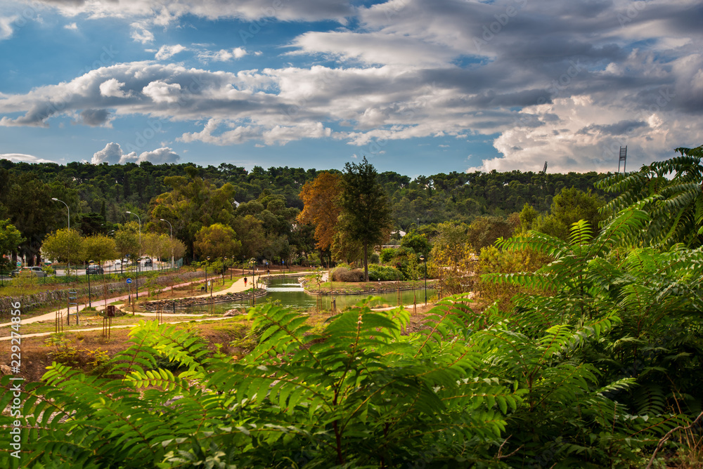 Naklejka premium Portuguese National Stadium Park