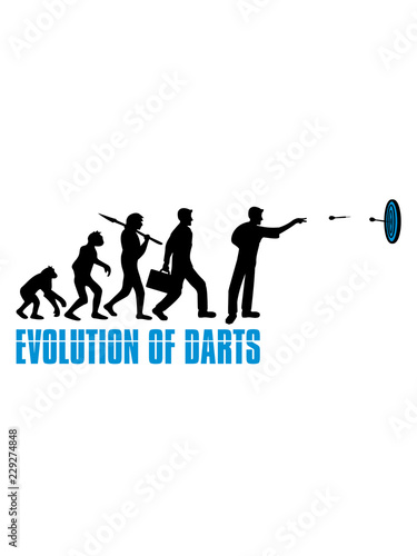 text evolution of entwicklung logo cool spielen darts verein club werfen dart pfeil sport spaß spiel freunde team crew wurfpfeil banner schreiben name design