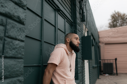 Portraits of young man. photo