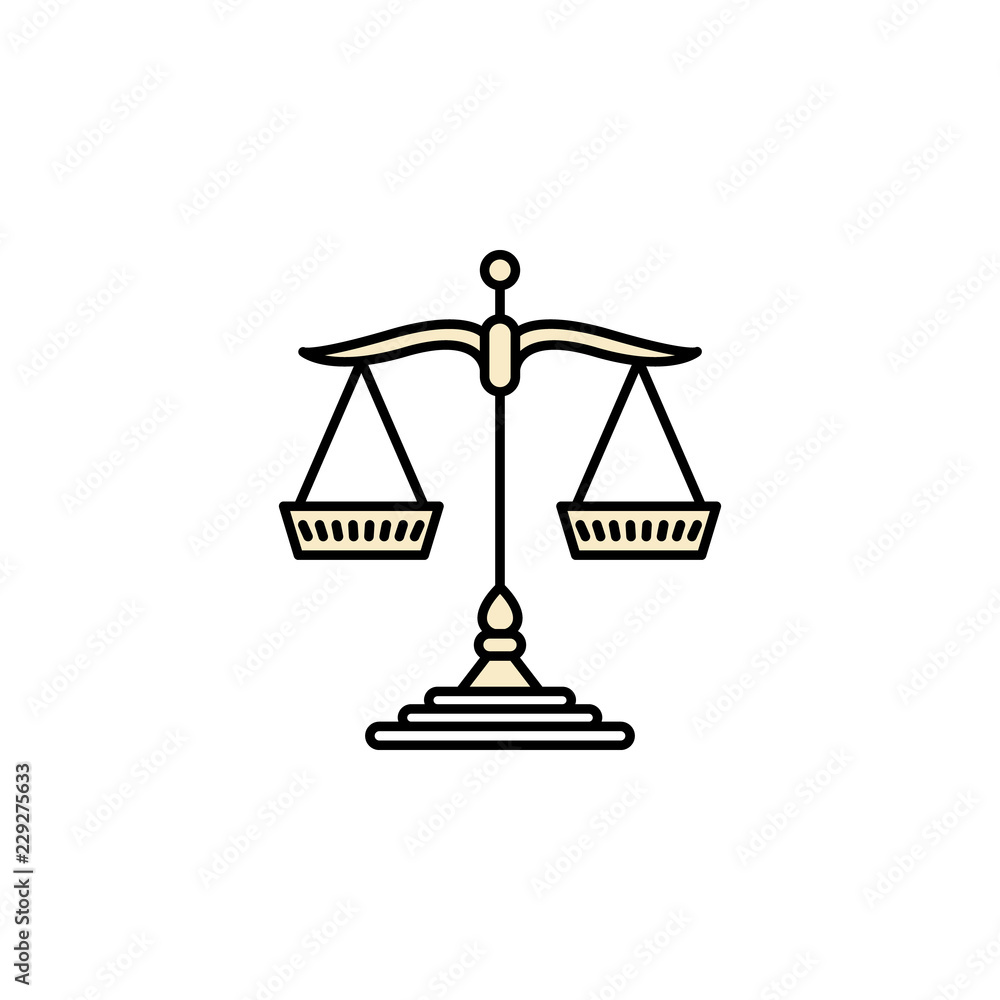 Scale icon. Element of color ancient greece icon for mobile concept and web apps. Colored Scale icon can be used for web and mobile Scale icon. Element of color ancient greece icon for mobile concept and web apps. Colored Scale icon can be used for web and mobile