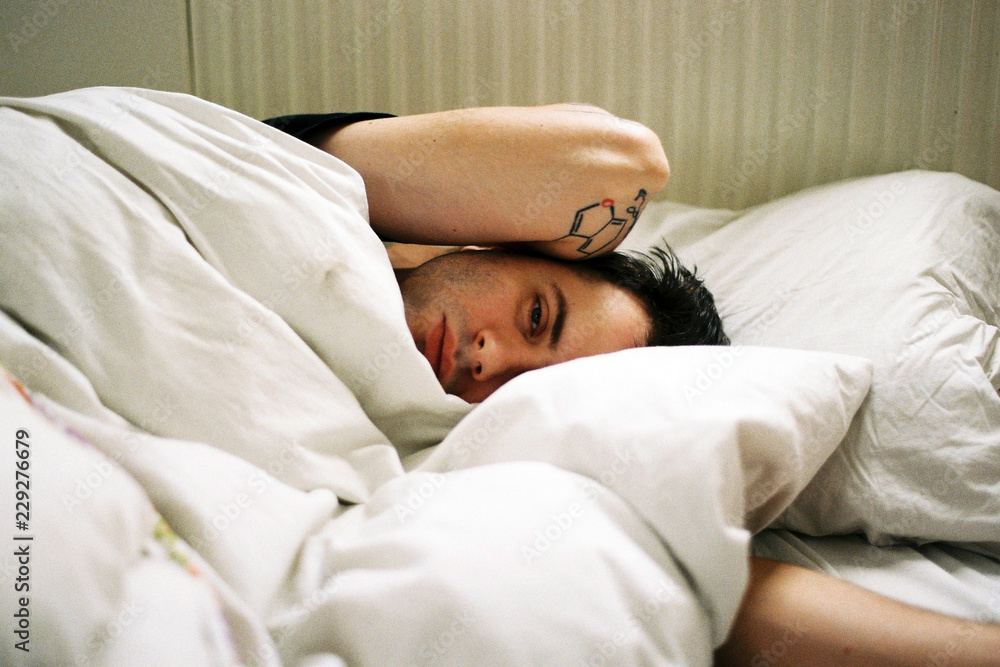 In the bed sheets In the bed sheets