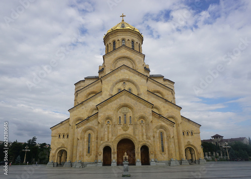 Tbilisi Sameba Cathedral Front View