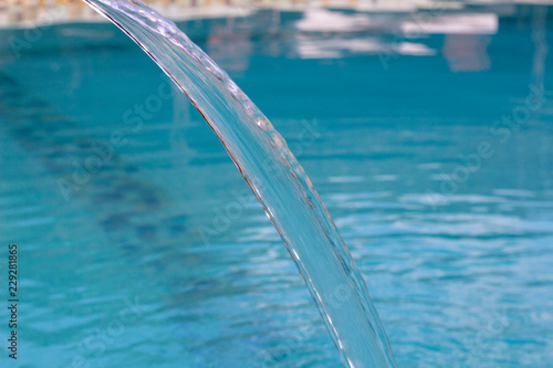 water in swimming pool