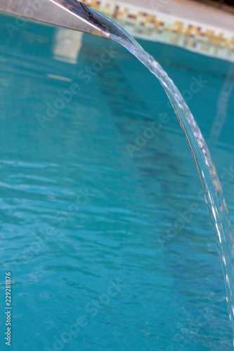 water in swimming pool