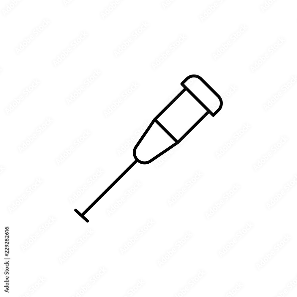 crutches icon. Element of medicine for mobile concept and web apps icon. Thin line icon for website design and development, app development. Premium icon crutches icon. Element of medicine for mobile concept and web apps icon. Thin line icon for website design and development, app development. Premium icon