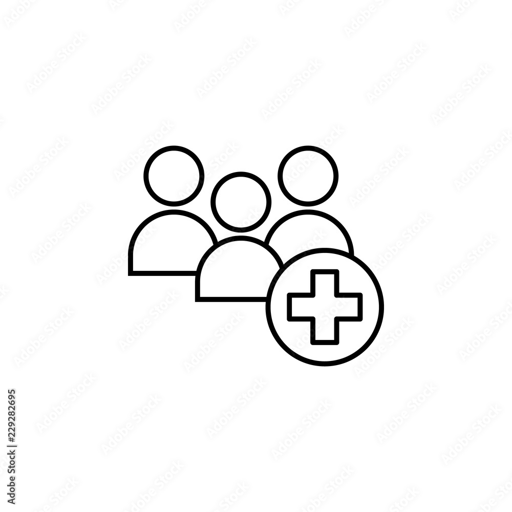 group icon. Element of medicine for mobile concept and web apps icon. Thin line icon for website design and development, app development. Premium icon group icon. Element of medicine for mobile concept and web apps icon. Thin line icon for website design and development, app development. Premium icon