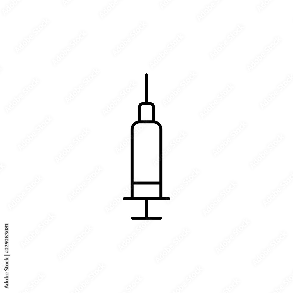 syringe icon. Element of medicine for mobile concept and web apps icon. Thin line icon for website design and development, app development. Premium icon syringe icon. Element of medicine for mobile concept and web apps icon. Thin line icon for website design and development, app development. Premium icon