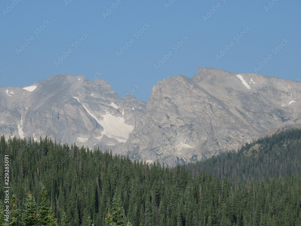 view of mountains