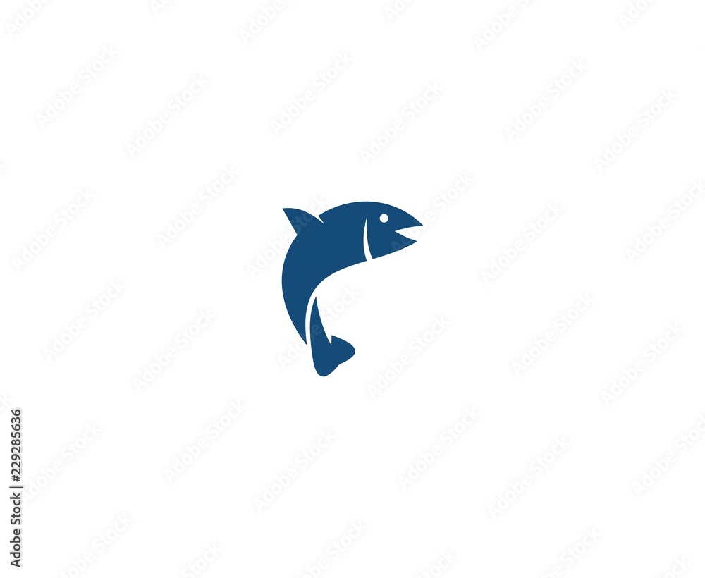 Fototapeta premium Fish logo