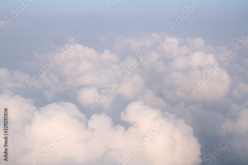 blue sky cloud background © paisan191