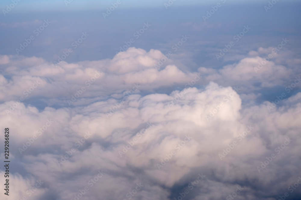 blue sky cloud background